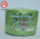Uv Treated 0.83g/M 1g/M Tomato Twine String Trellis Customized Color