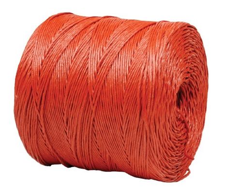 UV Treated High Tenacity Polypropylene Twine , Poly Baler Twine Blue Red Color