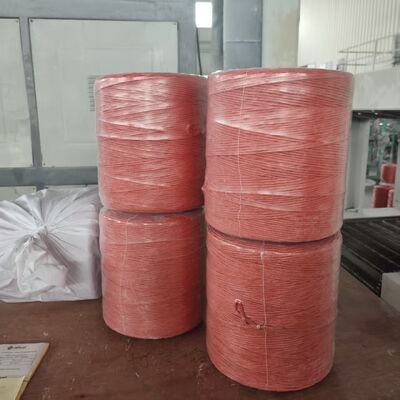 1 to 2 Years Acceptable Life PP Baling Twine Orange Yellow Twisting Rope for Secure Packaging and Agricultural Applications