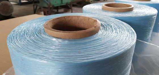430 Tex Flame Retardant Blue PP Filler Yarn Used For Wire And Cable