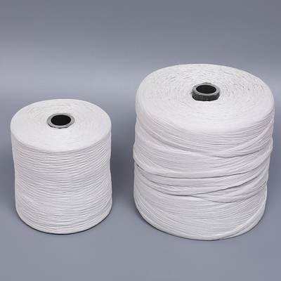 1-30mm White PP Cable Polypropylene Filler Yarn Twisted 27KD , Wire PP Filler Yarn cord 40KD