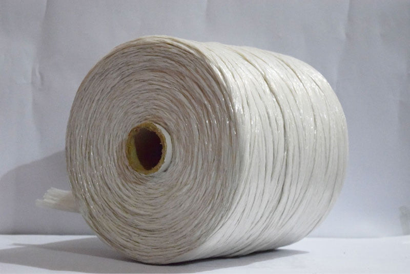 High Grade 20KD White Fibrillated PP Filler Yarn Twisted For Cables