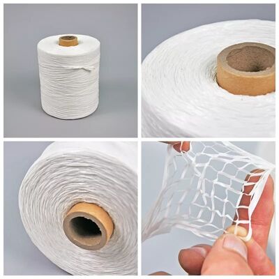 大型ケーブル用難燃性PPヤーンフィラー、ポリプロピレンフィラー30KD-600KD、大型ケーブル用、低価格